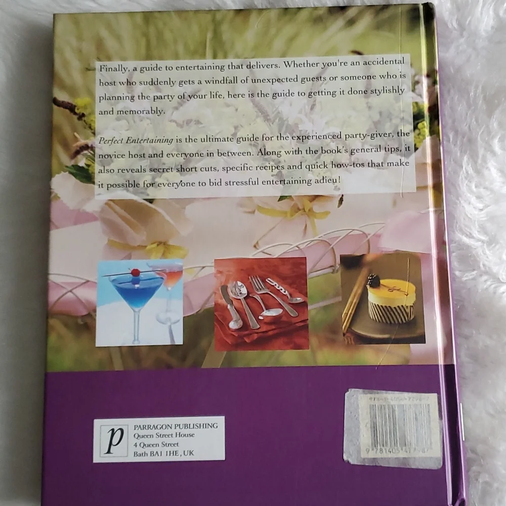 Perfect Entertaining Hardback Book  The Ultimate Guide to Elegant Entert…
